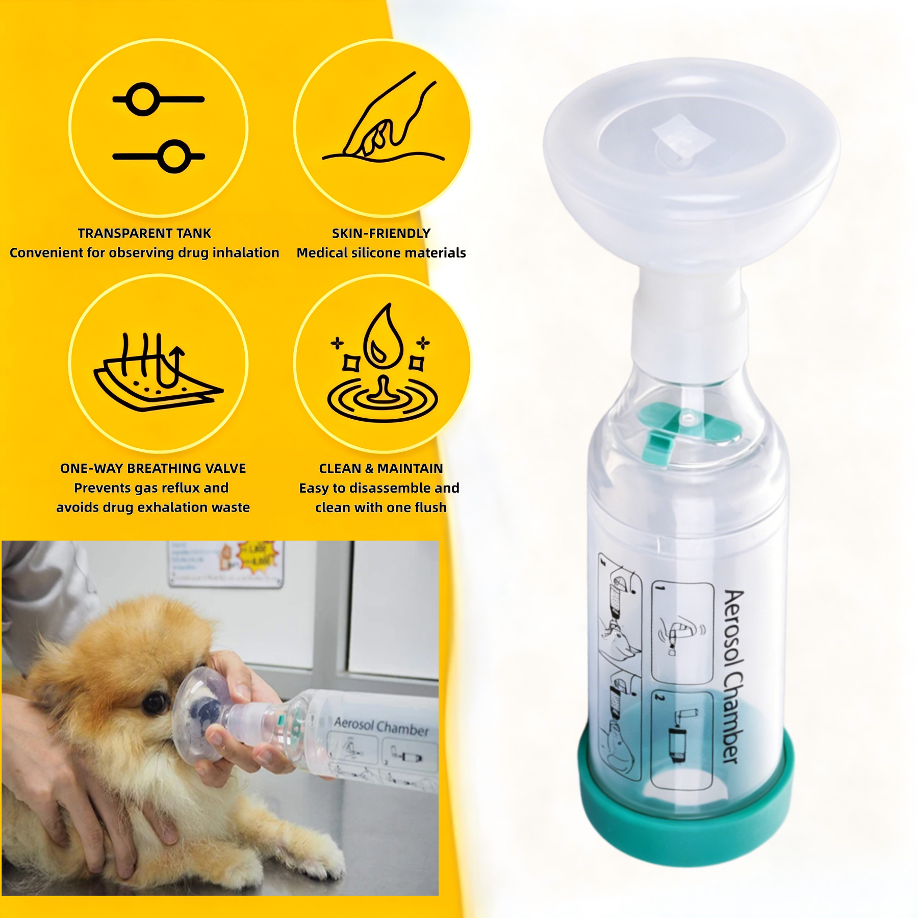 Wat is een veterinaire aërosolkamer?