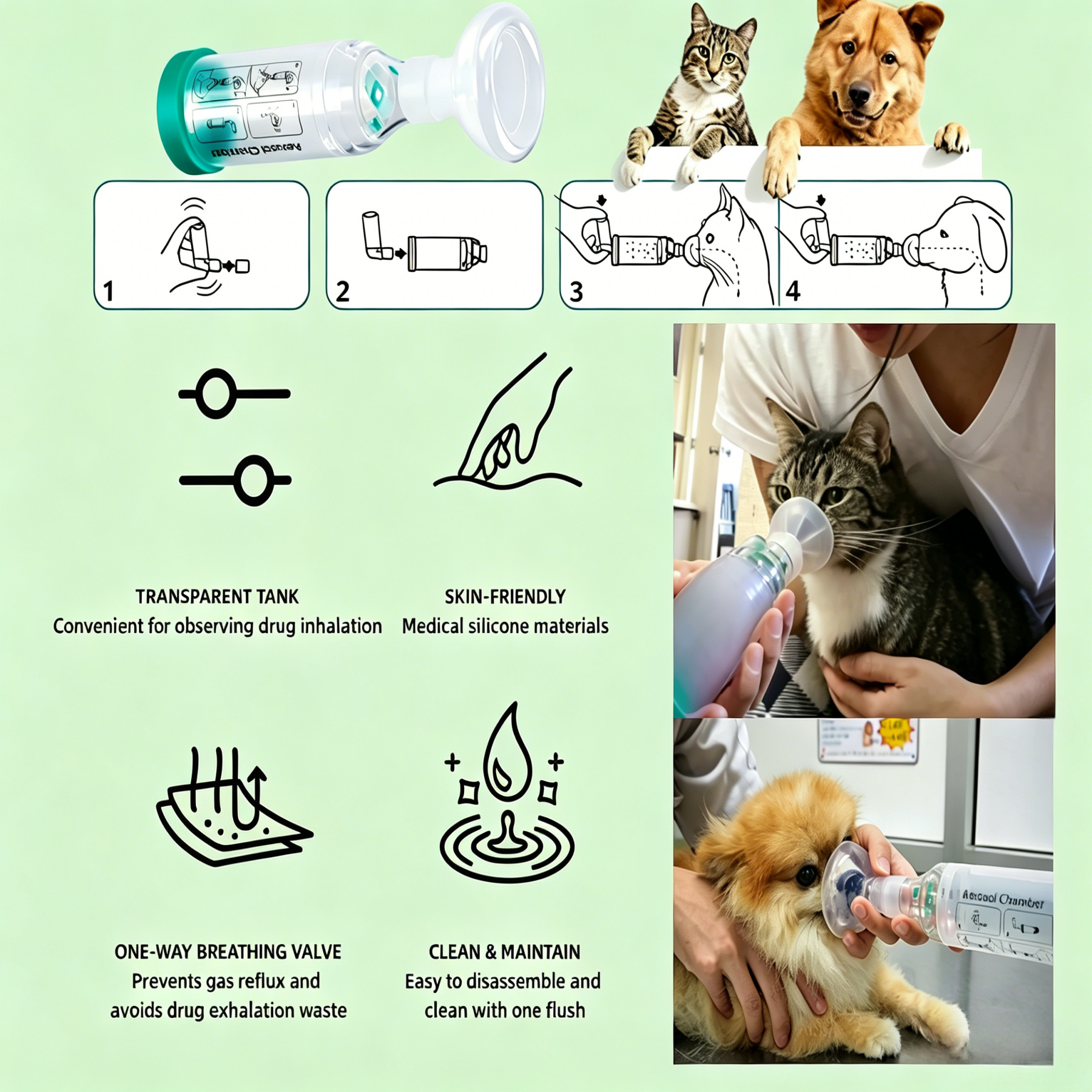 Ons bedrijf is begonnen met de massaproductie van veterinaire aërosolkamers en we ontvangen voortdurend bestellingen van zowel binnenlandse als buitenlandse markten.