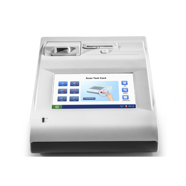 Bloedgas- en chemische analysator
