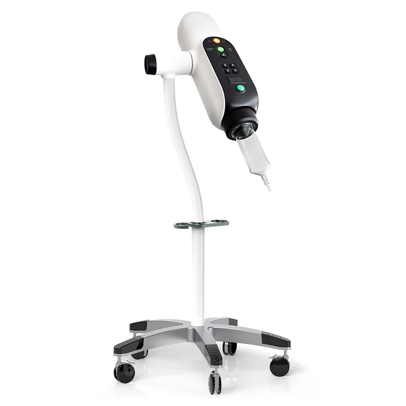 Angiografische injector met enkele spuit